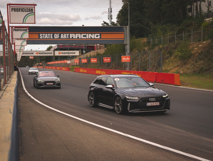 Audi Sport Brussels at Zolder r8 rs7